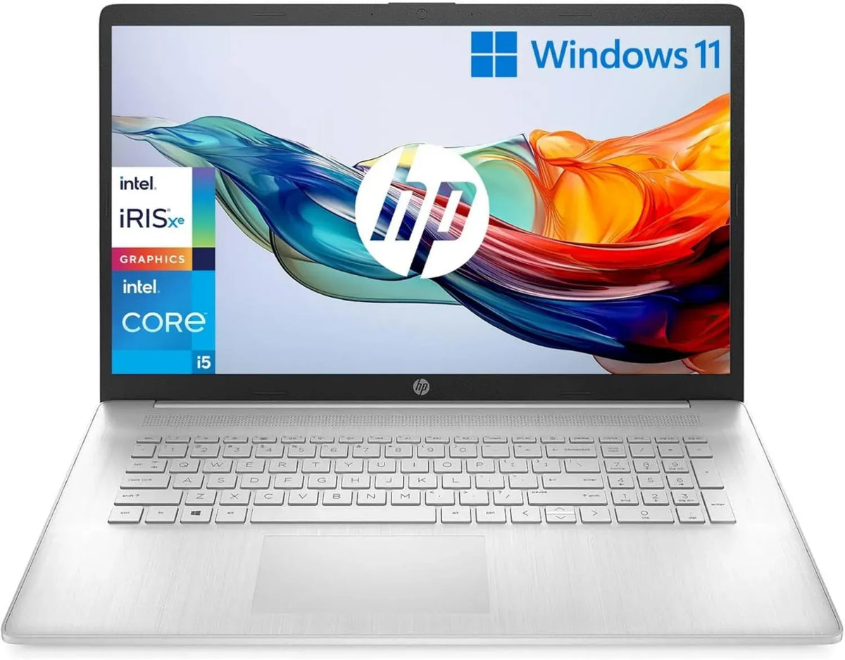 HP Notebook 17, Intel Core i5, 8GB RAM, 512GB SSD, Display 17.3' FHD, Argento