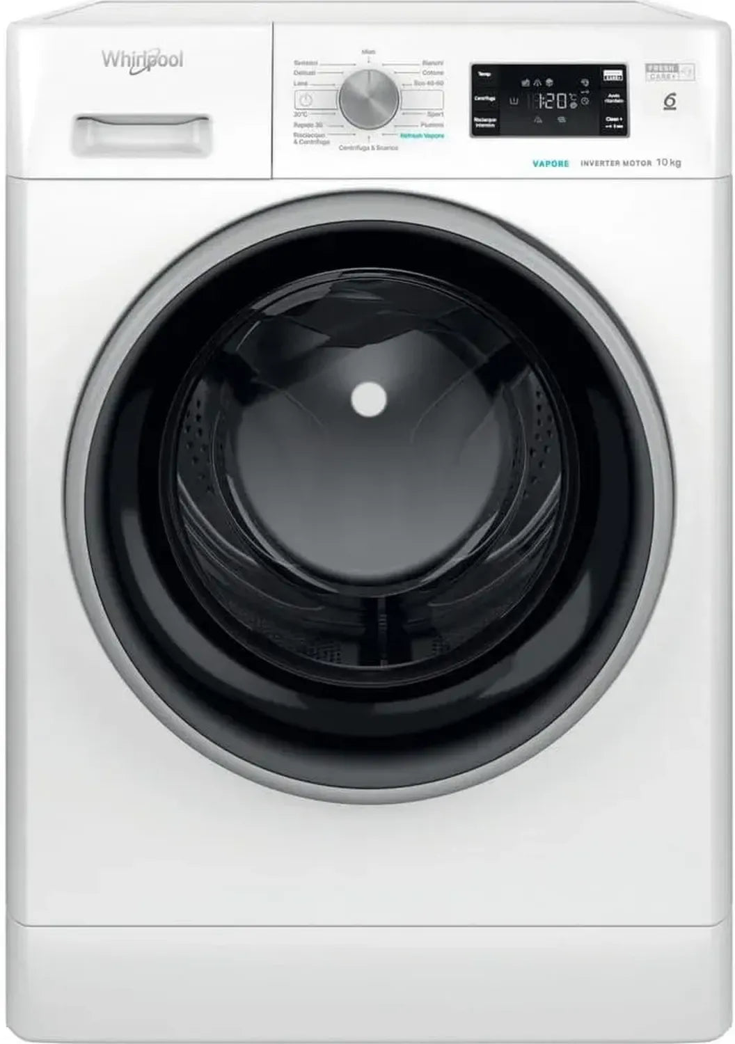 Lavatrice Whirlpool a Carica Frontale 10kg - Efficienza Energetica A+++