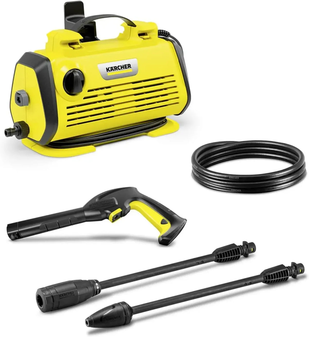 Kärcher Idropulitrice K 3 Plus, 120 Bar, 380 l/h, Lavaggio Efficiente, Accessori Inclusi