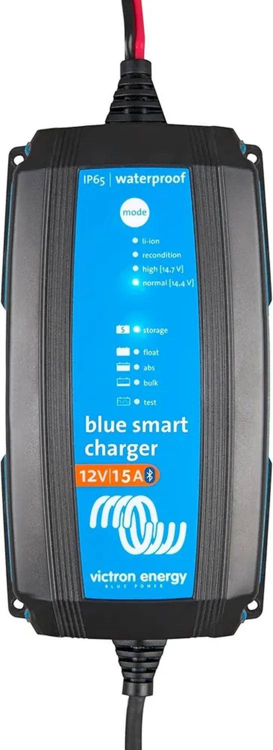 Caricabatterie Intelligente IP65 12V 15A per Auto e Moto - Compatibile con Batterie al Litio e Ciclo Profondo
