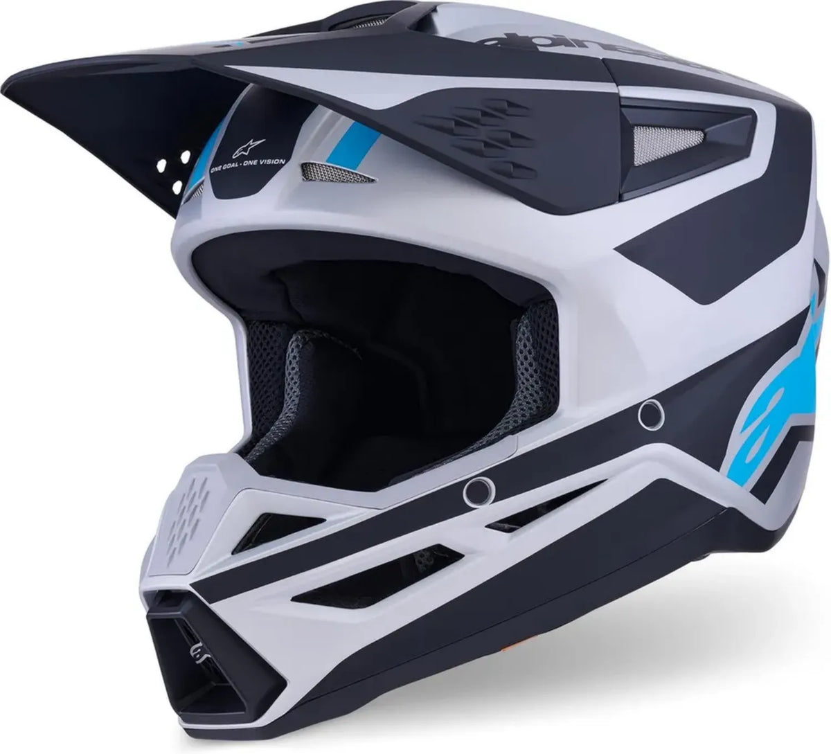 Alpinestars Casco da Motocross S-M3 con Resistenza al Calore