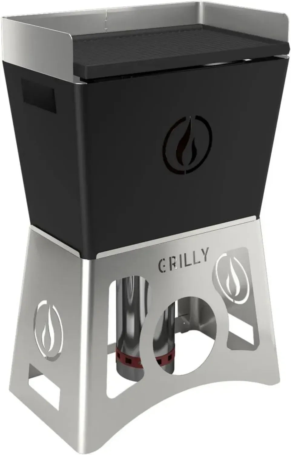 Barbecue a Pellet Portatile Linea VZ Grilly Nero
