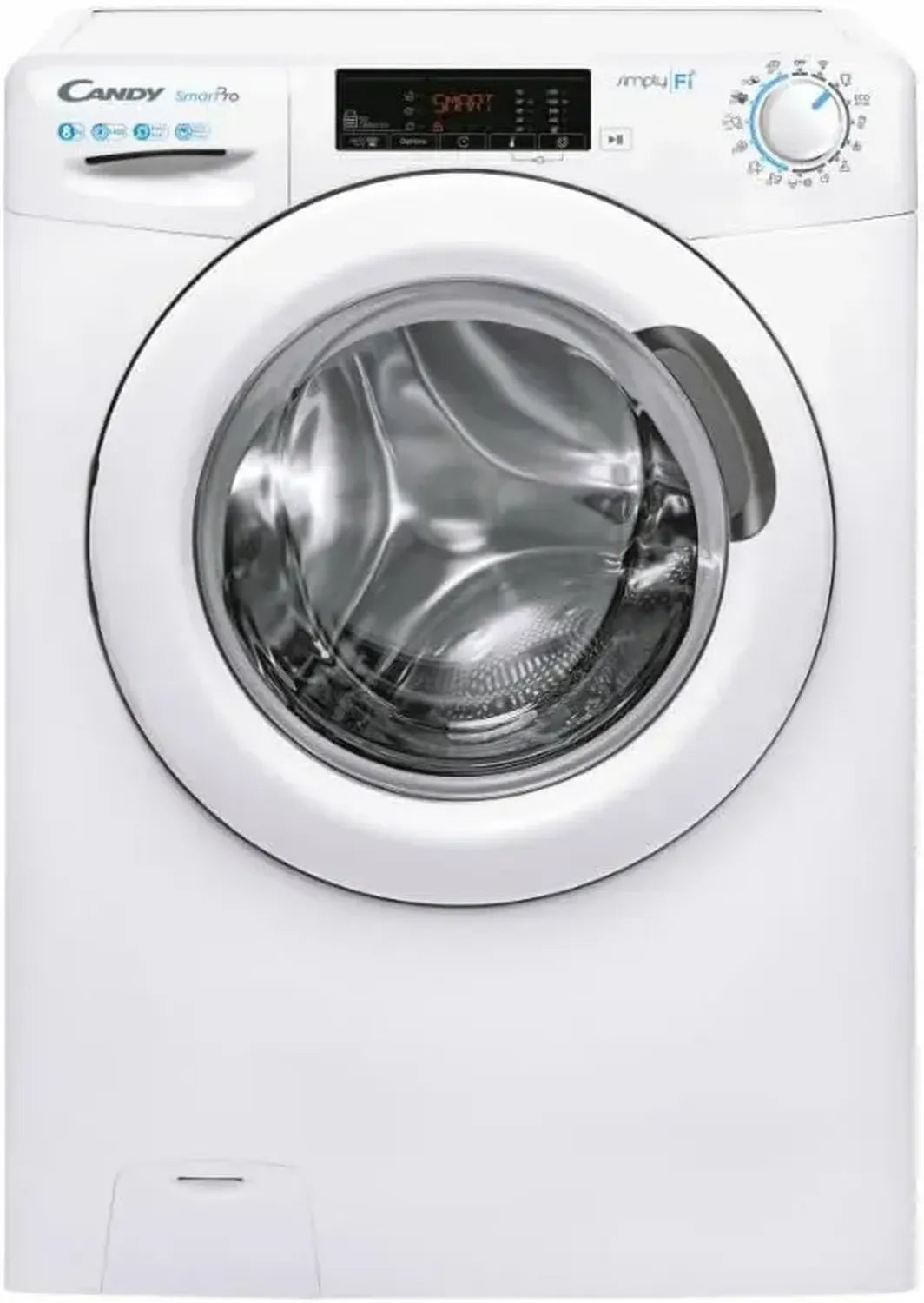 Candy Smart Pro Lavatrice 8 kg, 1400 RPM, Funzione Vapore, Classe B