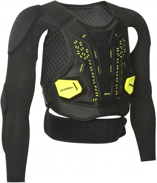 Pettorina Protettiva Acerbis Plasma Nero/Giallo S/M