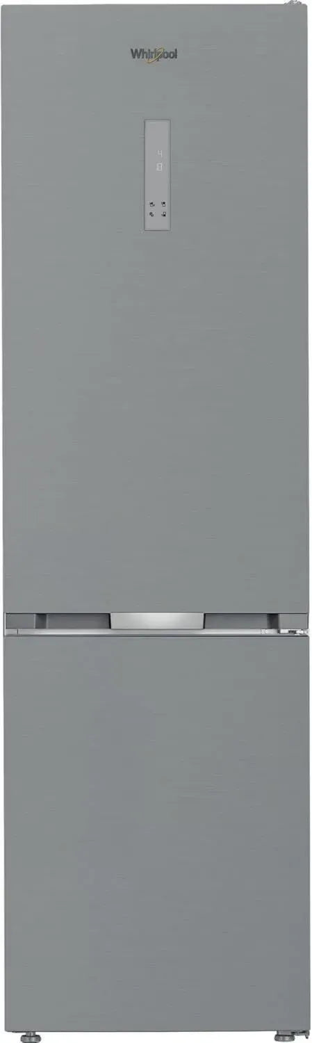Frigorifero Combinato Whirlpool No Frost LED, 59,5x66,3x203,5cm, Classe D, Argento