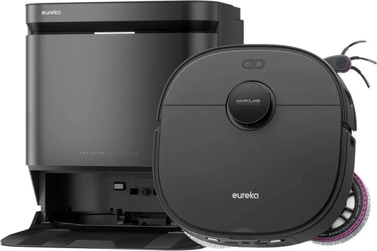 Robot Aspirapolvere EUREKA J15 Max Ultra con Aspirazione Potente e Lavaggio a Caldo