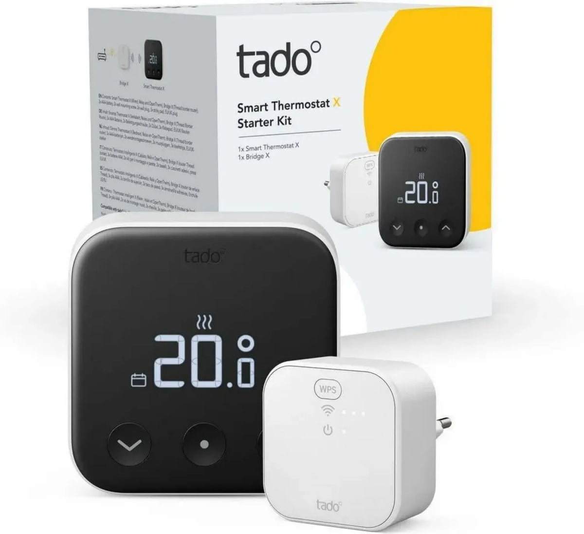 Termostato Intelligente con Kit di Inizio e Bridge Internet