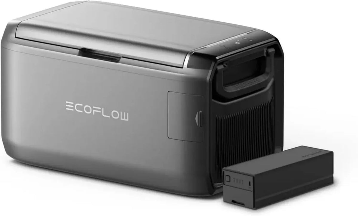 Frigorifero Portatile EF ECOFLOW GLACIER 35L con Batteria Integrata da 298 Wh, Raffreddamento Off-Grid Fino a 43 Ore, Ricarica Solare, AC e Auto, Controllo Tramite App