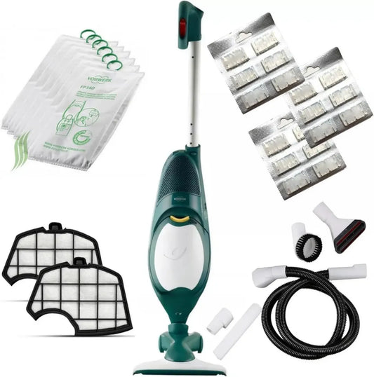 Aspirapolvere Vorwerk Folletto VK140 con Kit Accessori e Garanzia