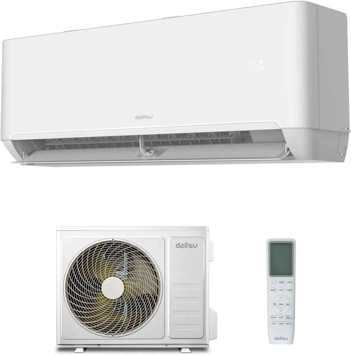 Climatizzatore a Parete Daitsu Artic DS12KDP 12.000 BTU, Inverter A++ con Wifi