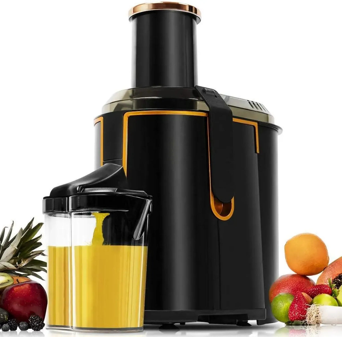 Frullatore Cecotec Titanio 19000 XXL, Potenza 1300 W, Ingresso Largo 75 mm, Senza BPA