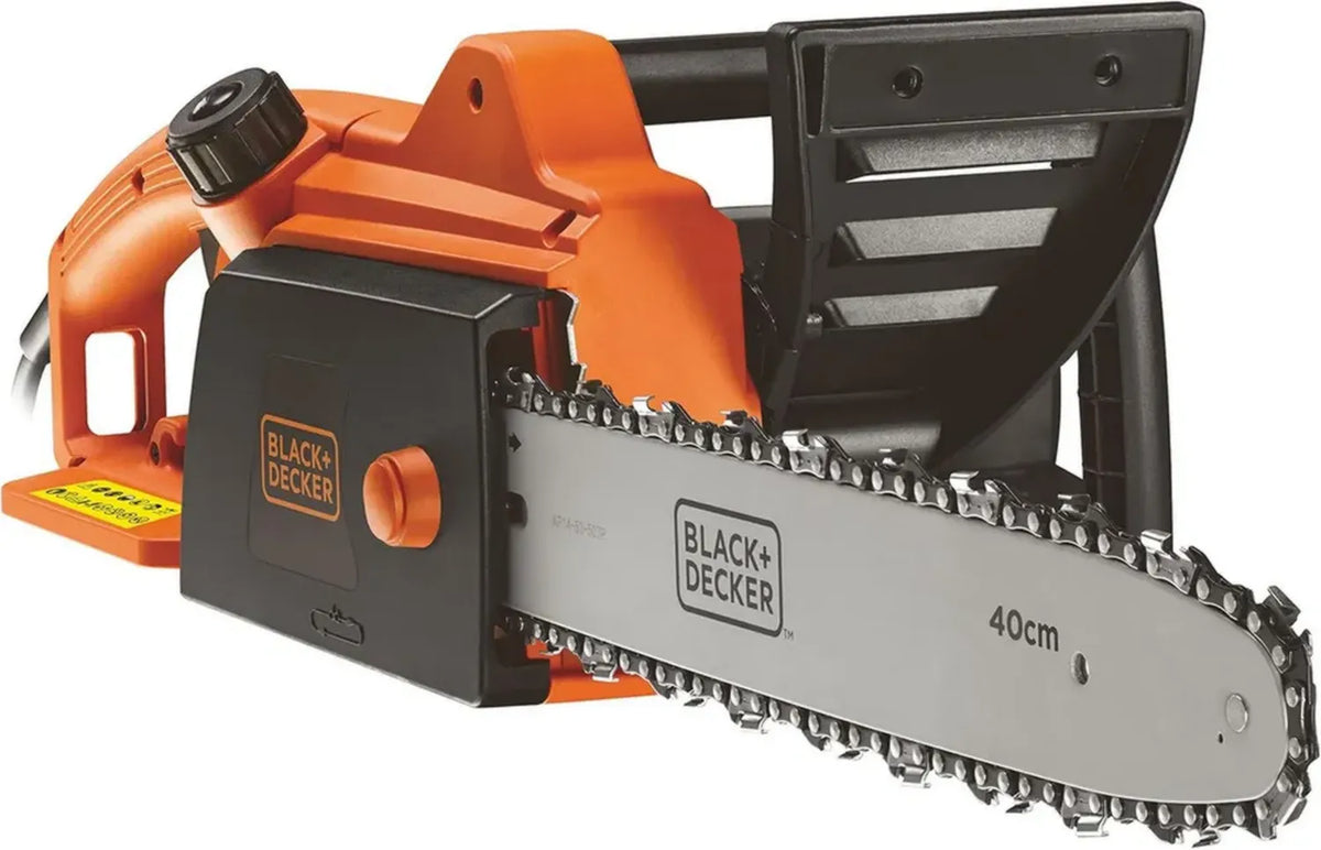 Motosega Elettrica BLACK+DECKER 40 cm, 1800 W, Doppia Impugnatura