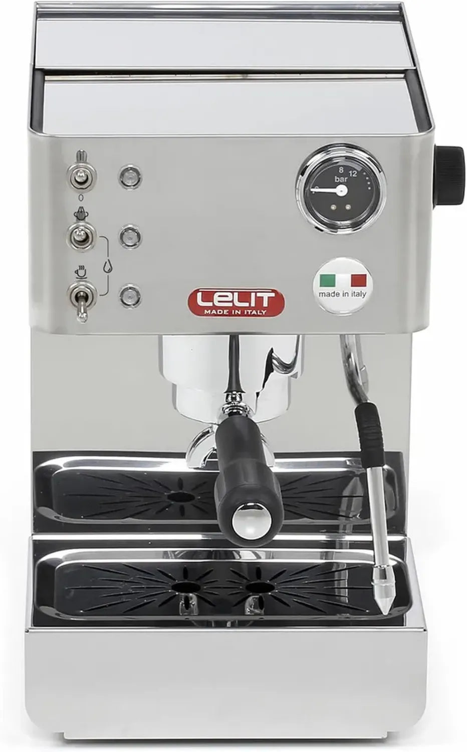 Macchina da Caffè Lelit Anna con Montalatte e Finitura in Acciaio Inox