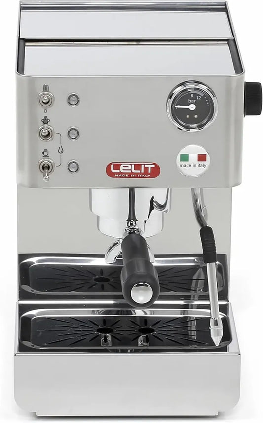 Macchina da Caffè Lelit Anna con Montalatte e Finitura in Acciaio Inox