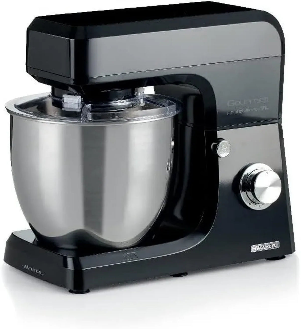 Impastatrice Planetaria Ariete Gourmet 7L, 1200W, 6 Velocità, Nero