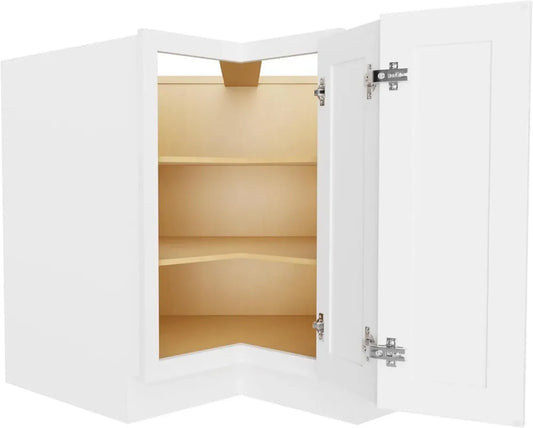 Mobiletto Angolare da Cucina Furinno Shaker Bianco, Facile da Montare