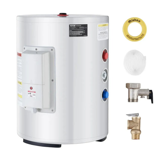 Scaldabagno Elettrico 40L con Display LED, 1,6kW, IPX4, Controllo Manopola