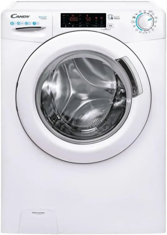 Lavatrice a libera installazione CANDY CS 128TXME-S 8 kg - Motore a induzione - 60 cm - 1200 giri/min - Colore bianco
