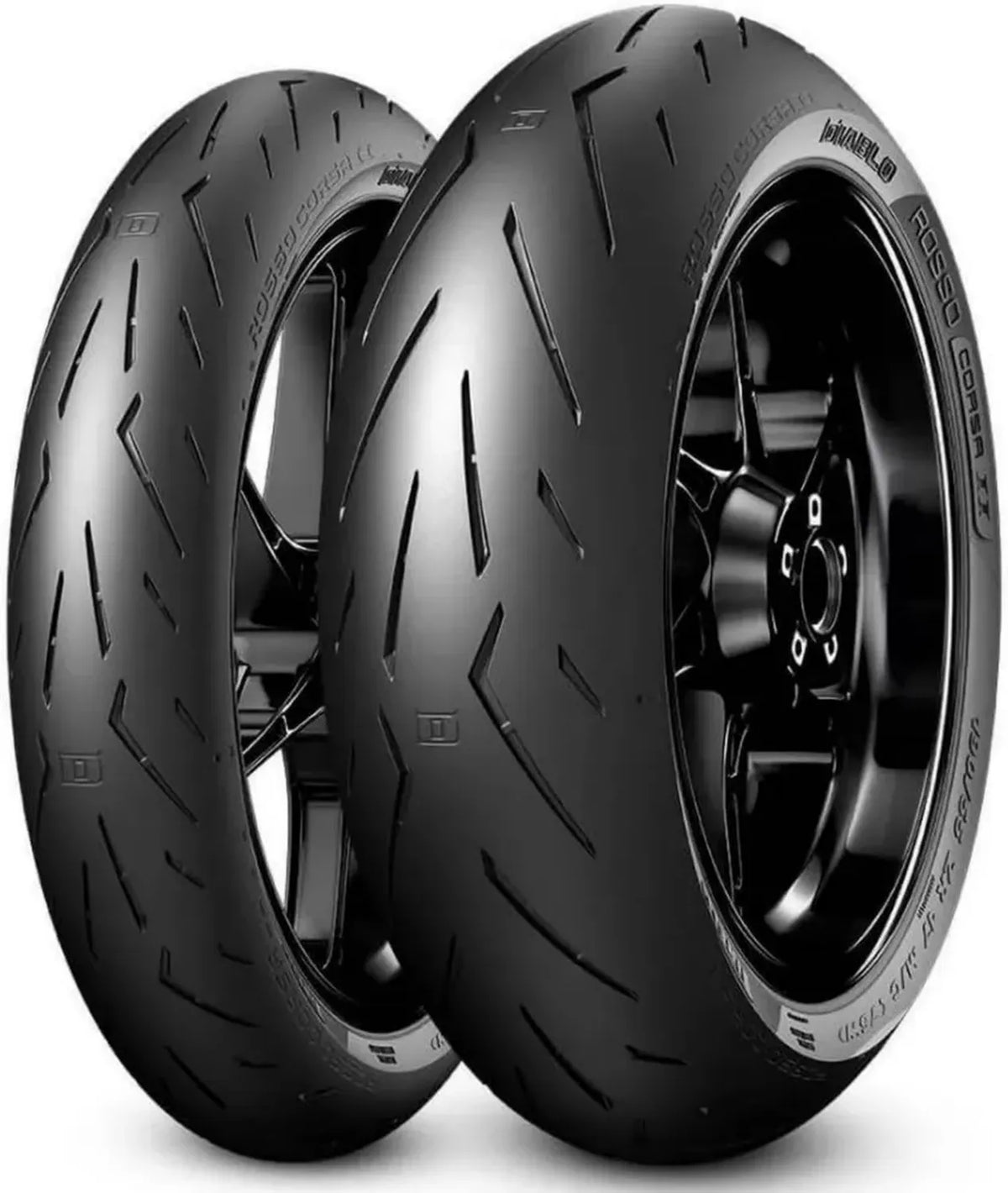 Set Pneumatici Racing 160/60 ZR 17 e 120/70 ZR 17 DIABLO ROSSO CORSA II