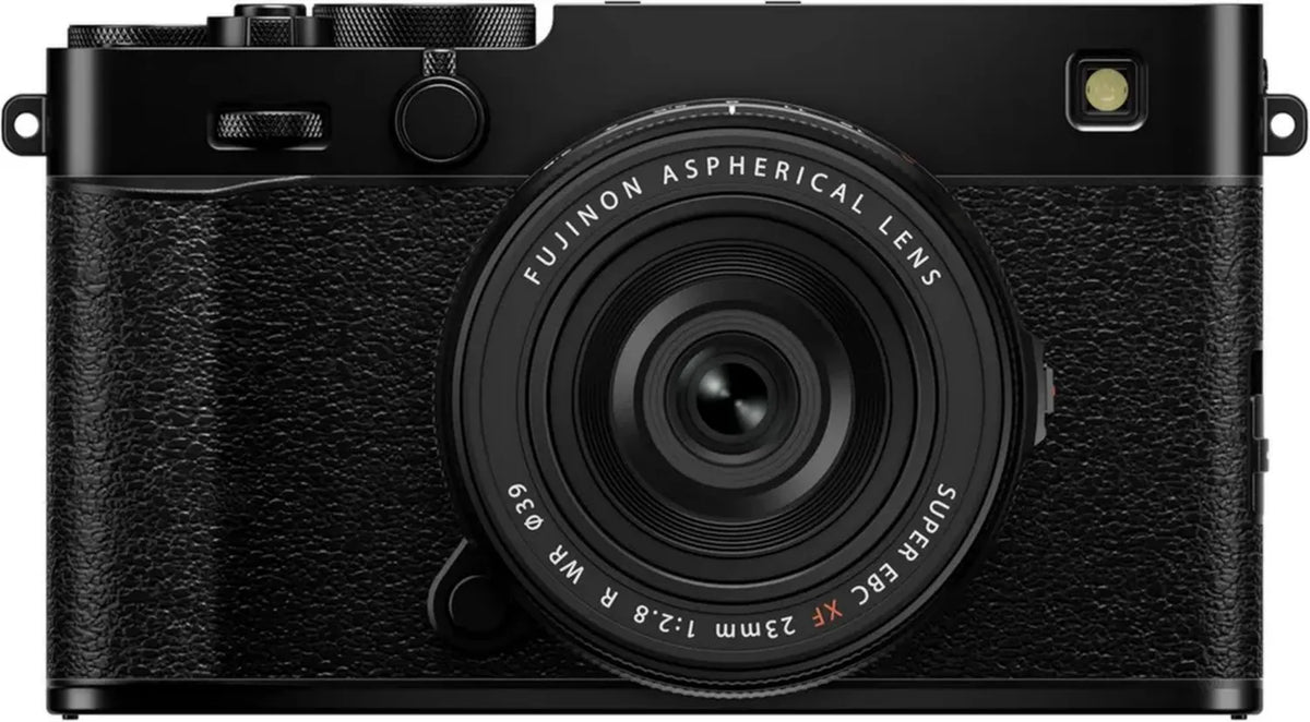 FUJIFILM Fotocamera Mirrorless X-E5 con Obiettivo XF23mm F2.8 - Nero