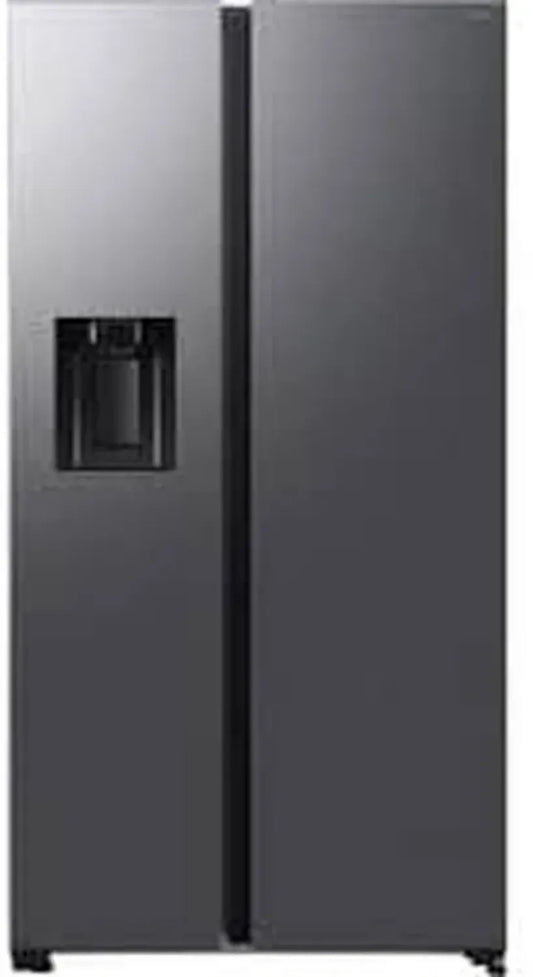 Samsung RS70F66KBTEF - Frigorifero side-by-side 634L con erogatore ghiaccio/acqua, AI Energy, Twin Cooling
