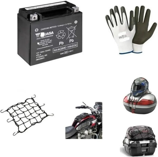 Batteria Moto YTX20HL-BS 12V 18Ah Sigillata Pronta per Honda TRX Rincon 650