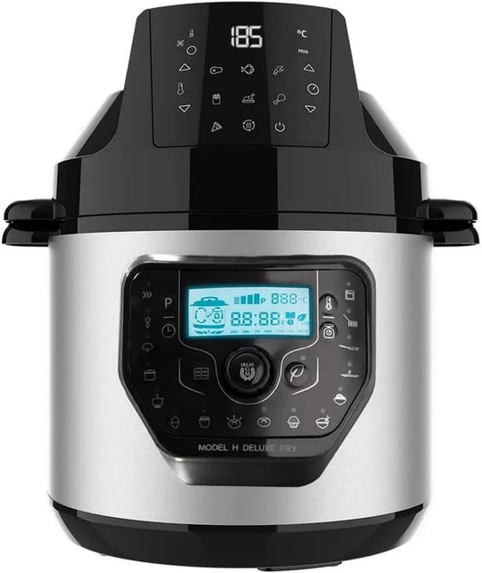 Cecotec Robot da Cucina Multifunzione con Friggitrice ad Aria e Bilancia, 6 Litri, Programmazione 24 Ore, Temperatura Regolabile