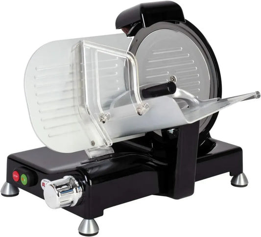 Affettatrice RGV 25 cm Special Edition Nero, 140W, Lama Acciaio, Pressamerce Lavabile