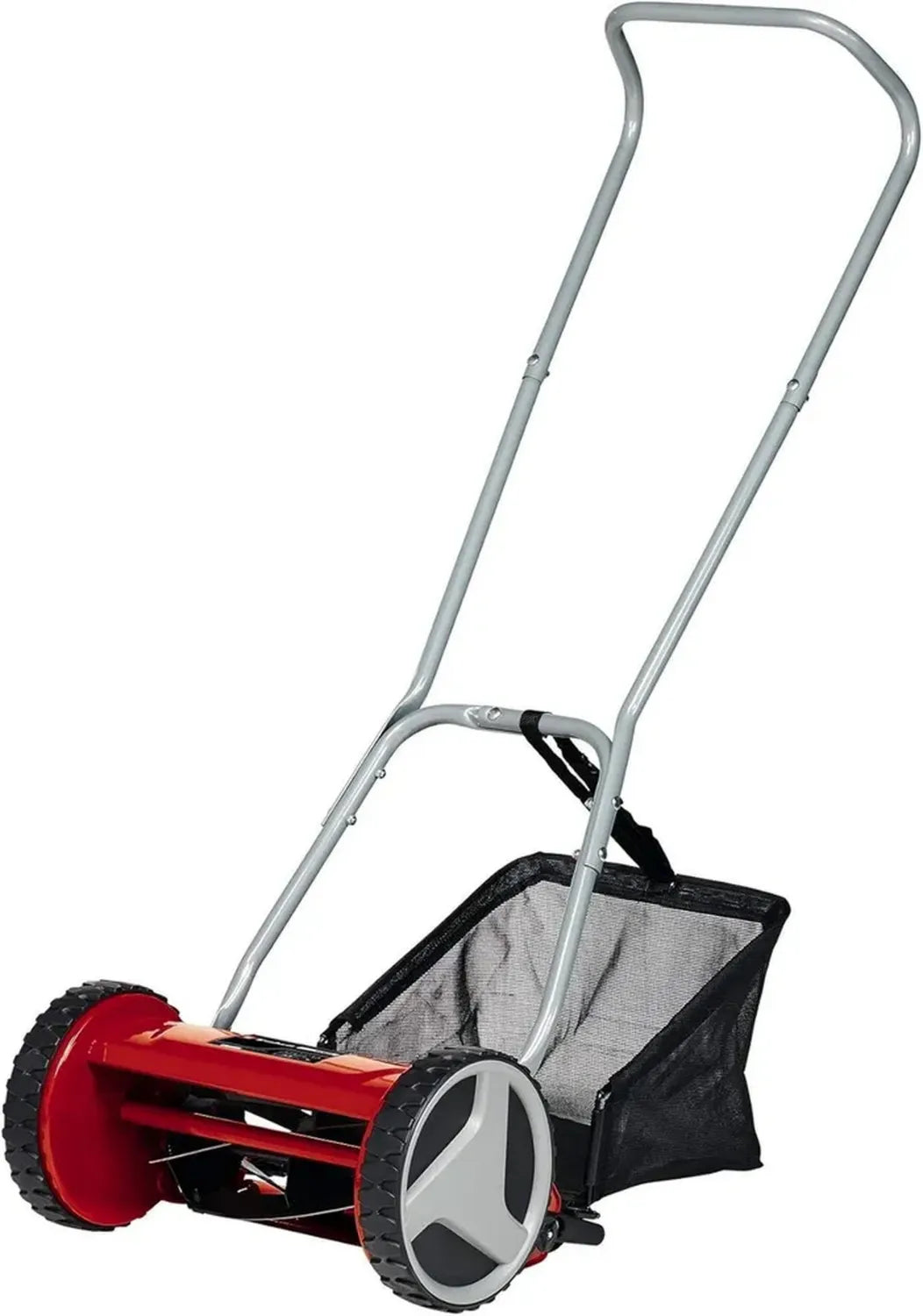 Rasaerba Manuale Einhell GC-HM 300, Larghezza di Taglio 30 cm, Altezza Regolabile 13-37 mm, Cesto 16 L, 5 Lame Elicoidali, per Prati fino a 150 mq
