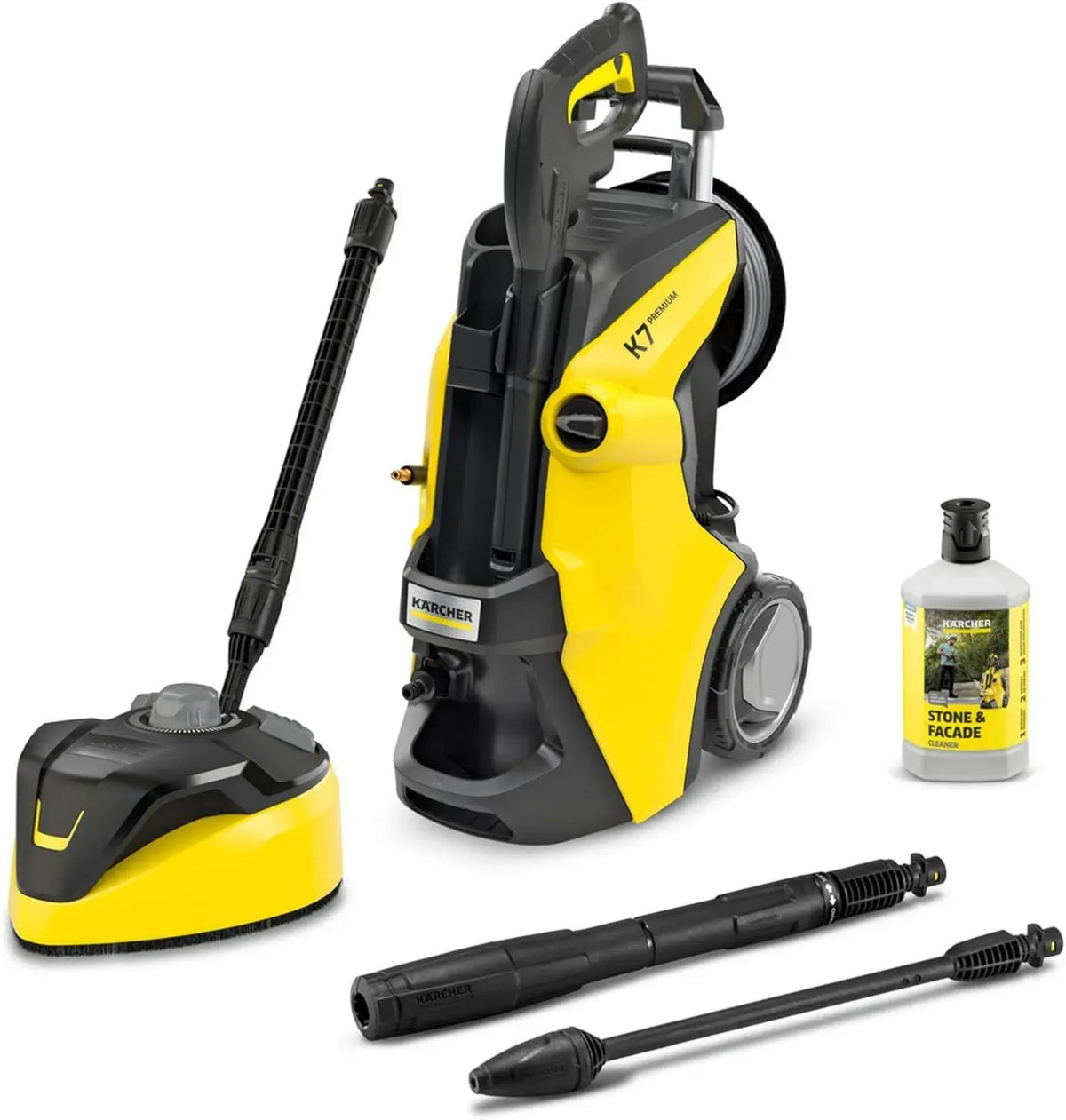 Kärcher Idropulitrice K 7 Premium, 180 bar, 600 l/h, Superfici 60 m²/h, con Tubo Flex e Kit Completo