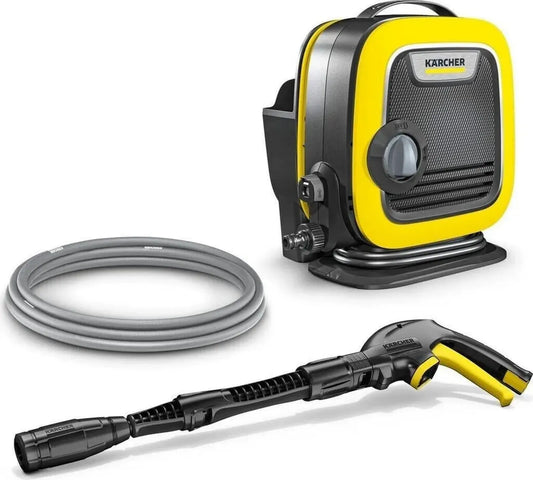 Kärcher Mini Idropulitrice Portatile, 110 Bar, 360 l/h, Superficie 20 m²/h, Filtro Acqua, 3,9 kg