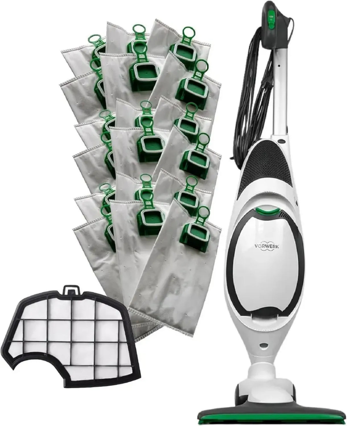 Folletto VK150 Aspirapolvere Potente 900W con Spazzola HD50 e Filtri HEPA