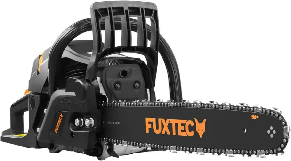 Motosega benzina 54cc FUXTEC KS255, lama 46cm, avvio facile, borsa e protezione incluse, motore potente 2,3 Kw