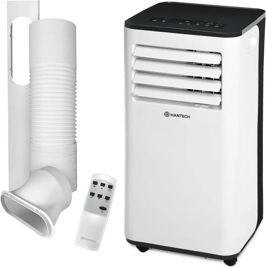 Climatizzatore Portatile 9000 BTU, 3 in 1 con Ventilatore e Deumidificatore, Raffredda fino a 33 m², con Telecomando e Tubo di Scarico