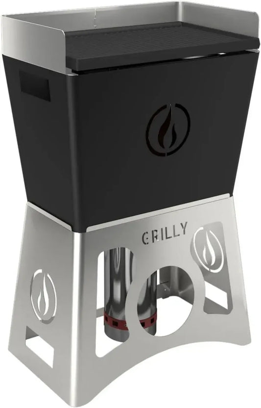 Barbecue a Pellet Portatile Linea VZ Grilly Nero