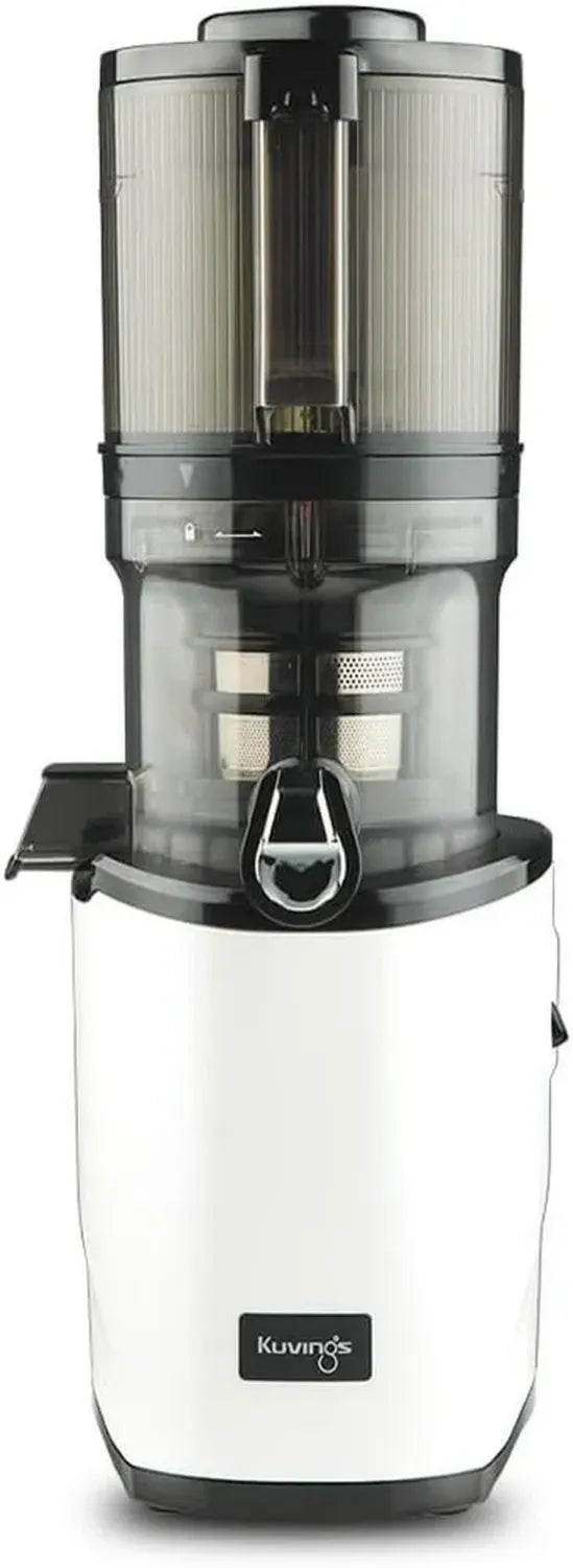 Estrattore di Succo Kuvings AUTO8, Lenta Centrifuga da 2L, Motore 200W, Perfetta per Frutta e Verdura, Facile da Pulire (Bianco)