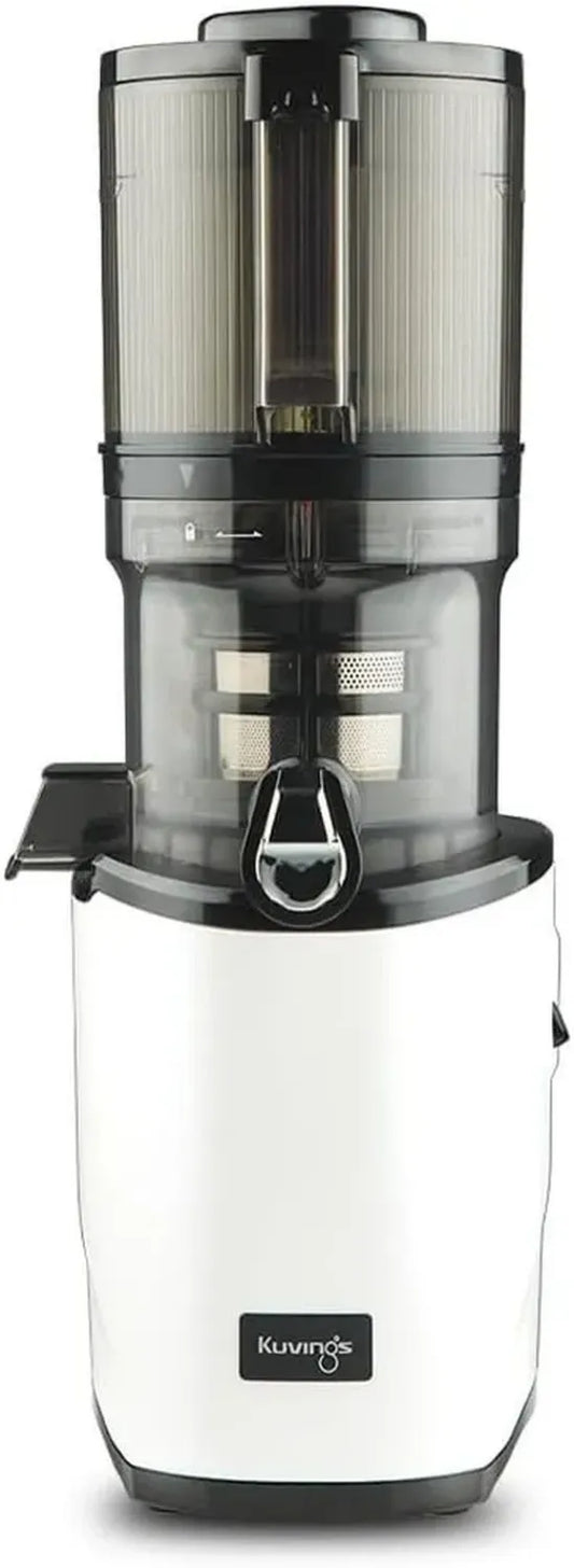 Estrattore di Succo Kuvings AUTO8, Lenta Centrifuga da 2L, Motore 200W, Perfetta per Frutta e Verdura, Facile da Pulire (Bianco)