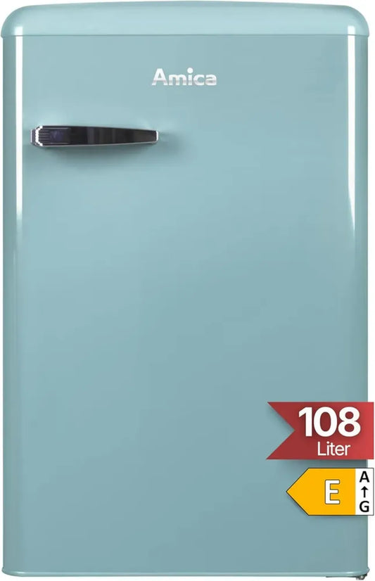 Frigorifero Retrò Amica KS 15612 T con Congelatore, 88x55x62 cm