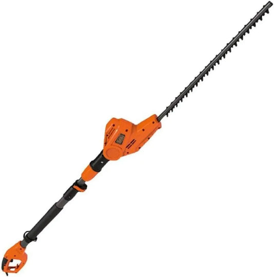 Tagliasiepi Telescopico BLACK+DECKER 550W, Lama 51 cm, Regolabile in 5 Posizioni, Estensione fino a 2,35 m