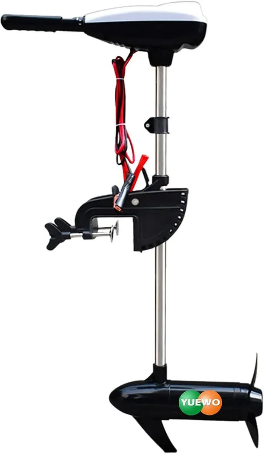 Motore Elettrico 12V Fayelong per Kayak con Spinta 46-68LBS per Acque Salate e Display a 10 Livelli