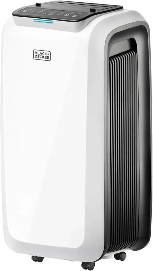 Condizionatore Portatile BLACK+DECKER BXAC9000E, 9000 BTU, Termostato Regolabile e Alette Oscillanti