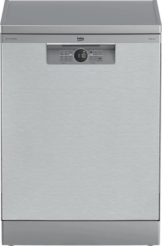 Lavastoviglie Beko Beyond 14 Coperti con Funzione Antibatterica, Colore Acciaio Inox