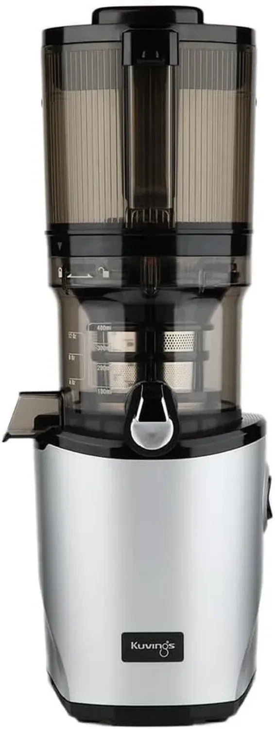 Spremiagrumi Kuvings AUTO8, 2L, potente motore 200W, perfetto per frutta e verdura, colore argento