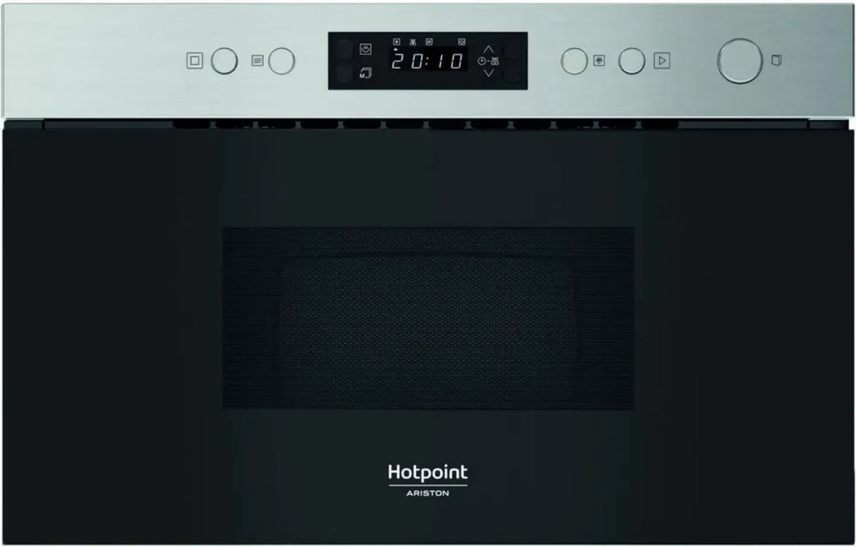 Forno a Microonde Incasso Hotpoint Ariston 22L 750W Nero e Acciaio Inox