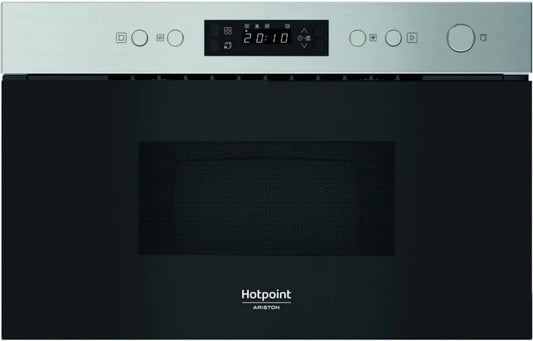 Forno a Microonde Incasso Hotpoint Ariston 22L 750W Nero e Acciaio Inox