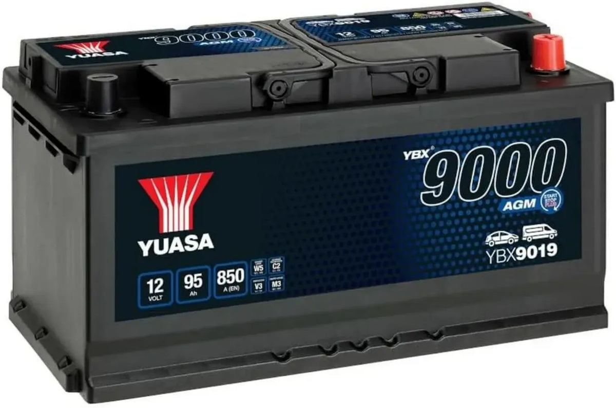 Yuasa YBX9019 Batteria AGM ad Alte Prestazioni per Veicoli