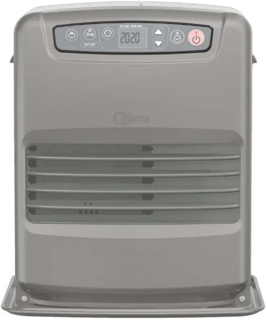 Stufa QLIMA SRE0031TC a Combustibile Liquido Grigia