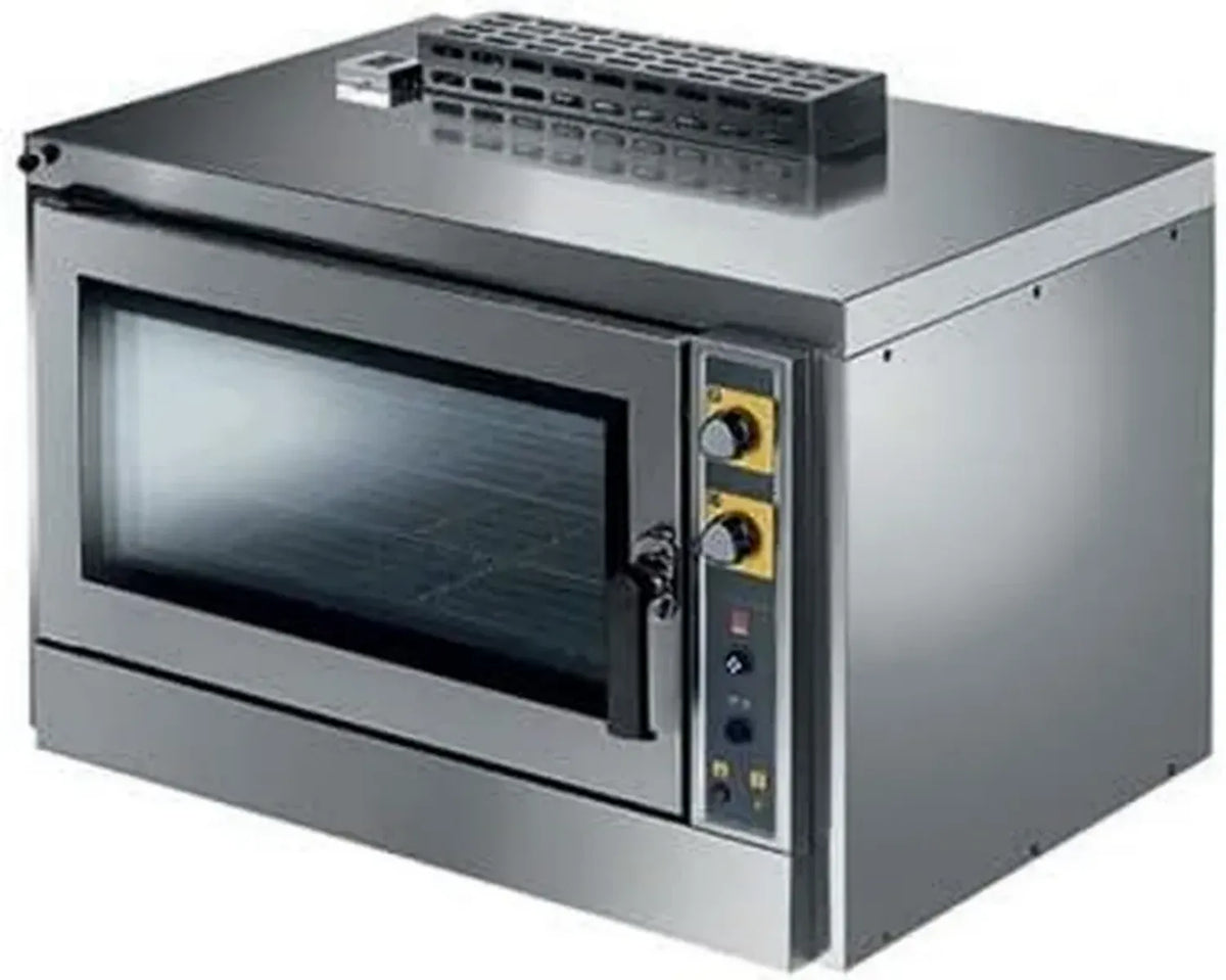 Forno a Gas Professionale MBH per Pasticceria e Panificazione - 4 Teglie 60x40
