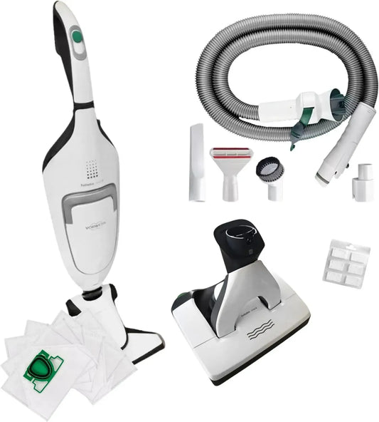VORWERK FOLLETTO VK220S, Set completo con SP600S Pulilava e Kit Tubo Professionale 2 in 1