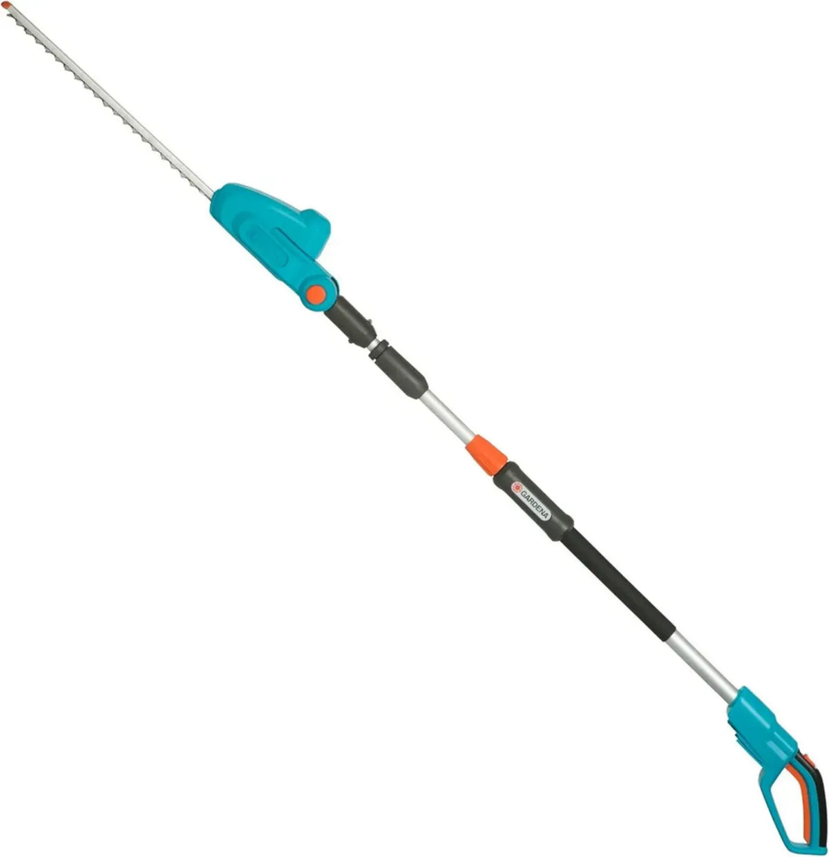 Gardena Tagliasiepi Telescopico a Batteria, Lama 42 cm, Testa Inclinabile, Raggiunge 3m, Compatibile 18V